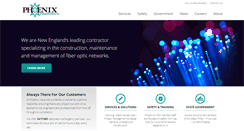 Desktop Screenshot of phoenix-fiber.com